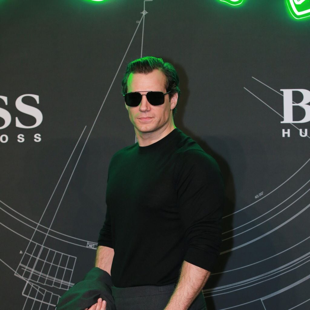 henry cavill attends hugo boss event in shanghai