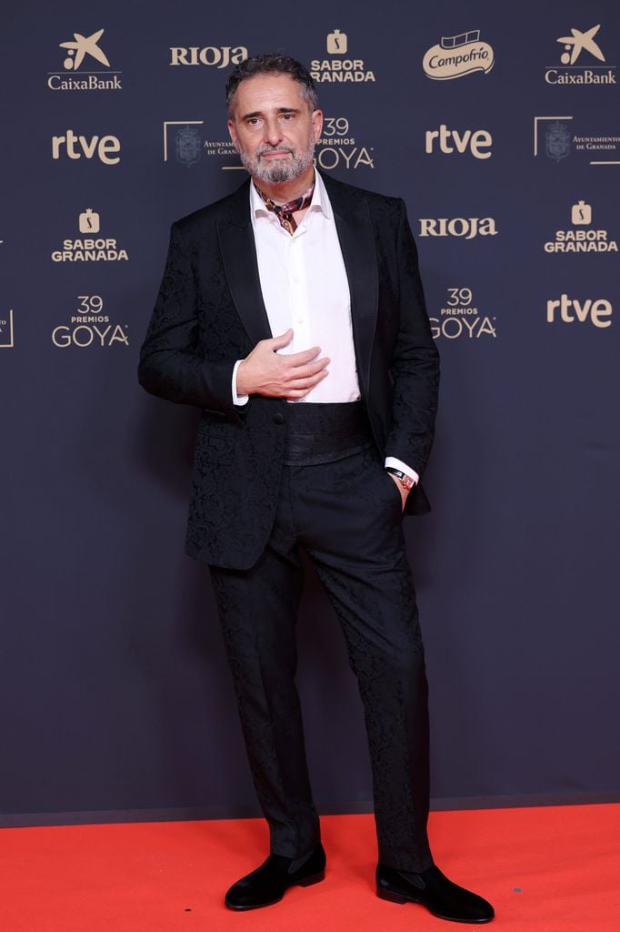 Jorge Drexler en la alfombra roja de los Goya 2025