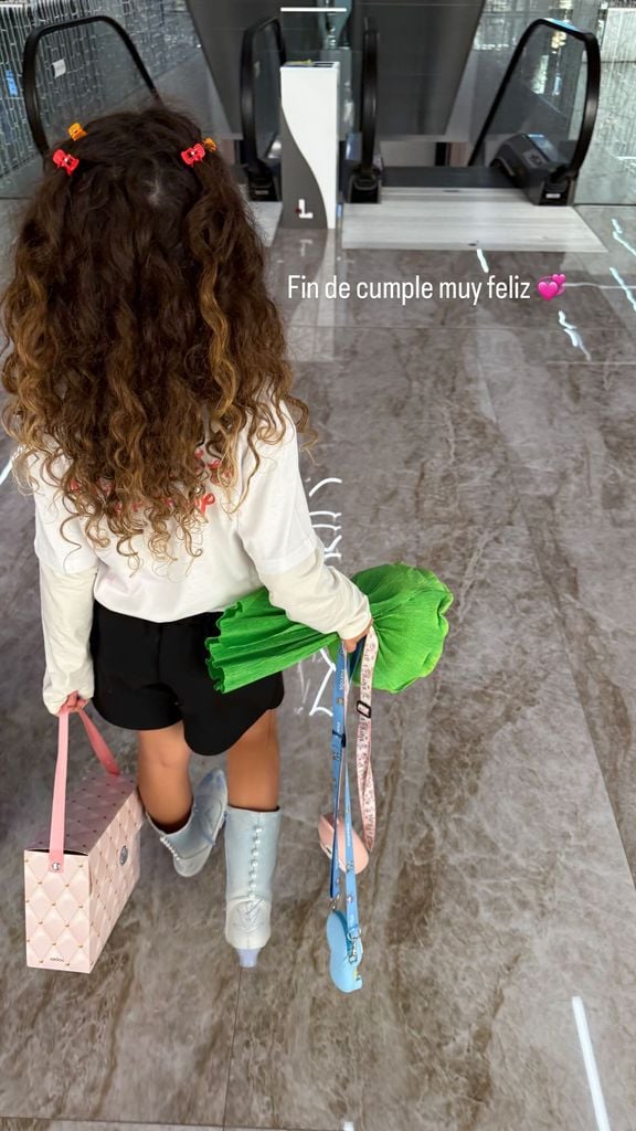 El 7 cumpleaños de Alana Martina, hija de Cristiano Ronaldo y Georgina Rodríguez