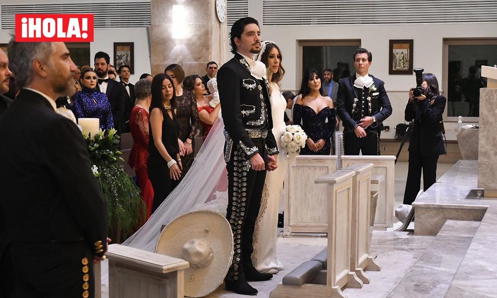 Alex Fernández y Alexia Hernández boda religiosa