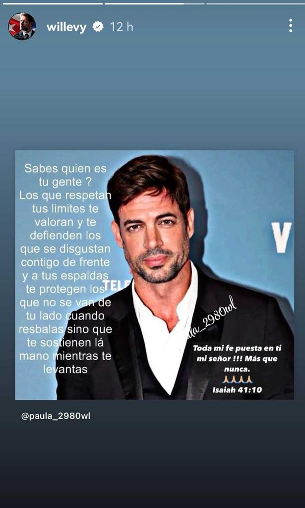 William Levy mensajes