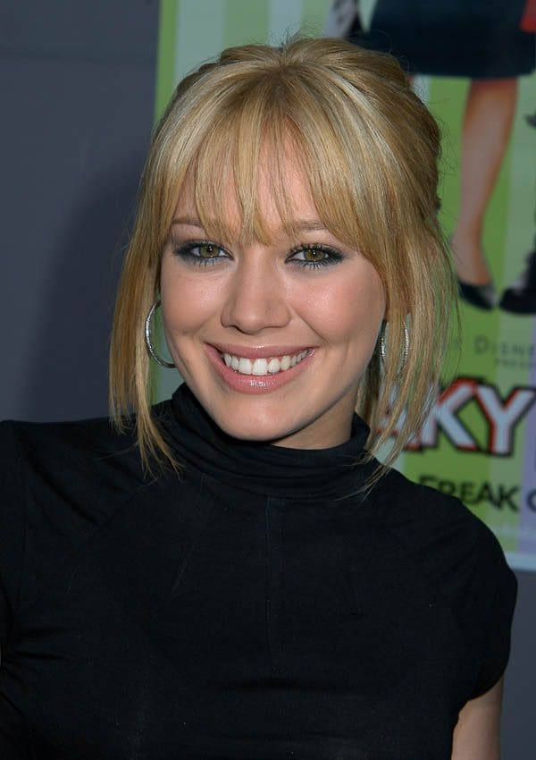 hilary duff premiere