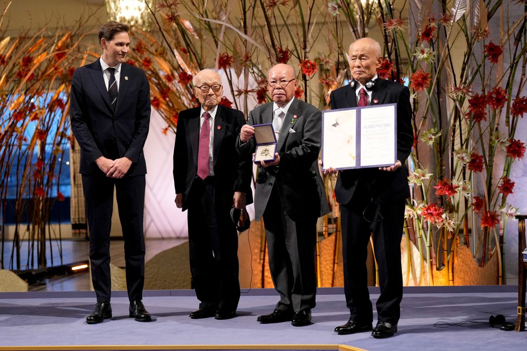 Galardonados con el Premio Nobel de la Paz 2024