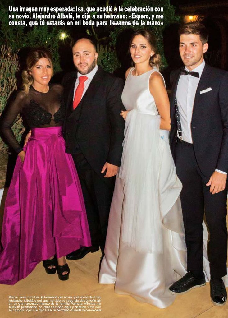 Boda Kiko Rivera e Irene Rosales - HOLA - octubre 2016