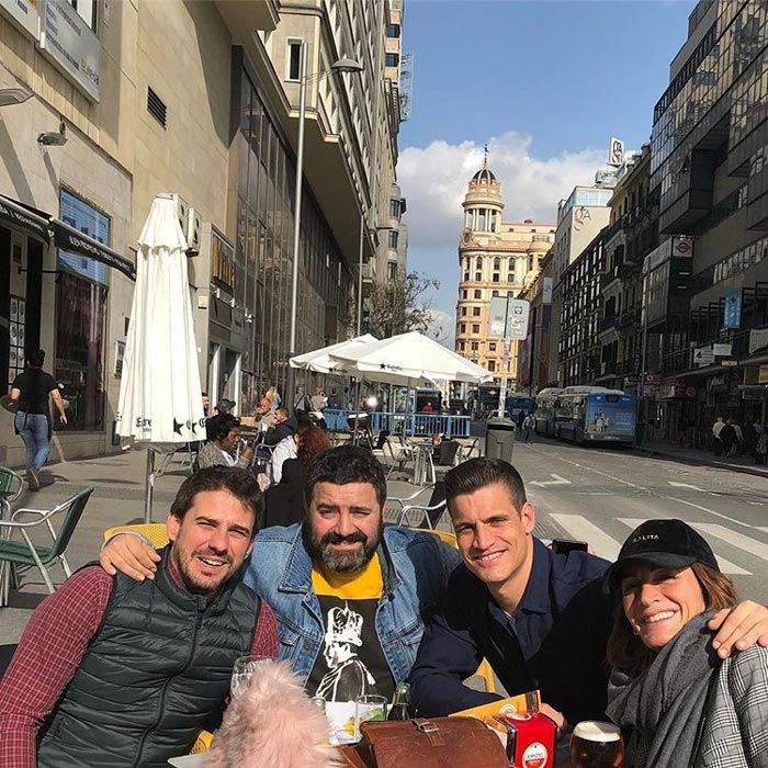 Javi Estévez, Antonio Arrabal, Miguel Cobo y Begoña Rodrigo de Top Chef