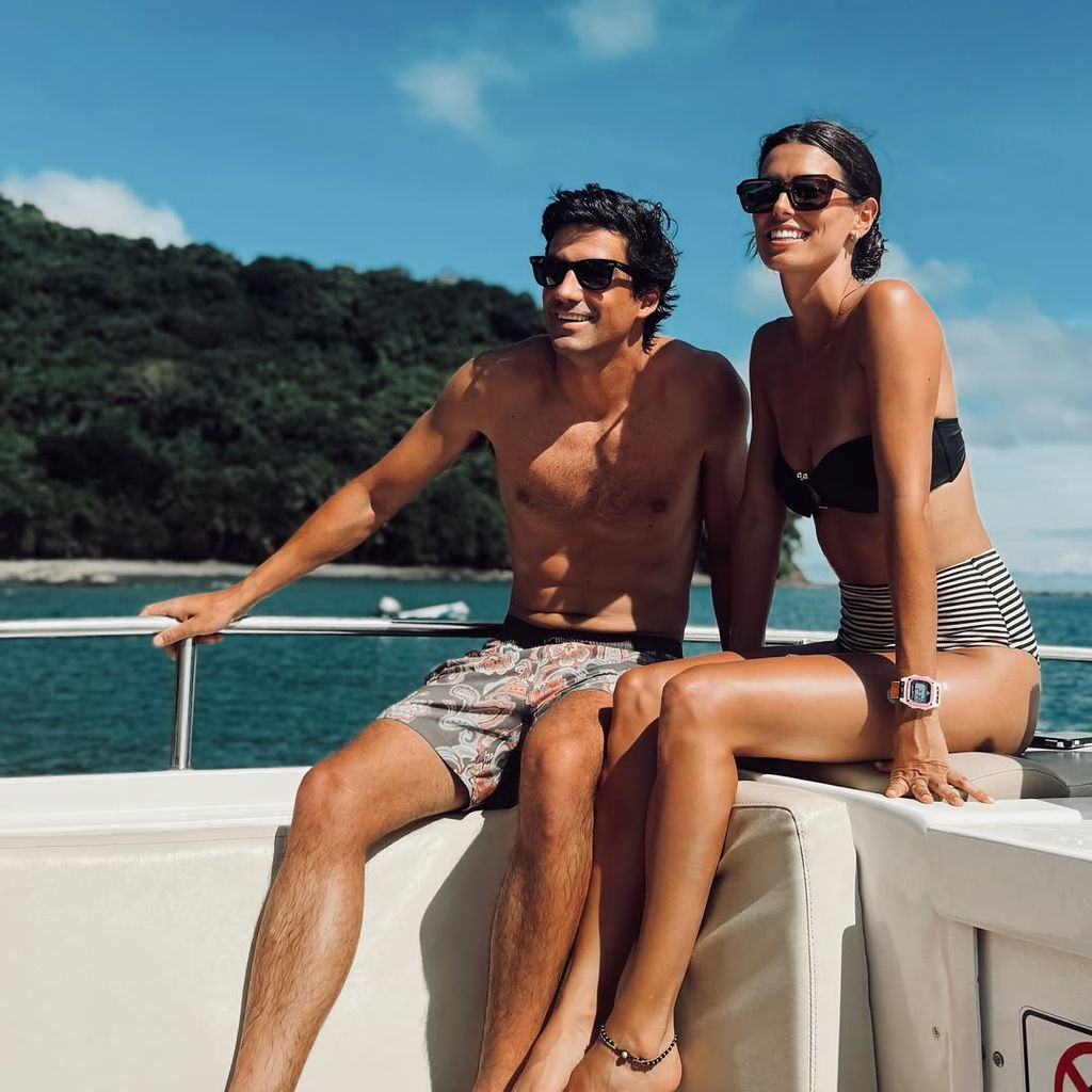 Jaime Martínez-Bordiú y su novia de vacaciones