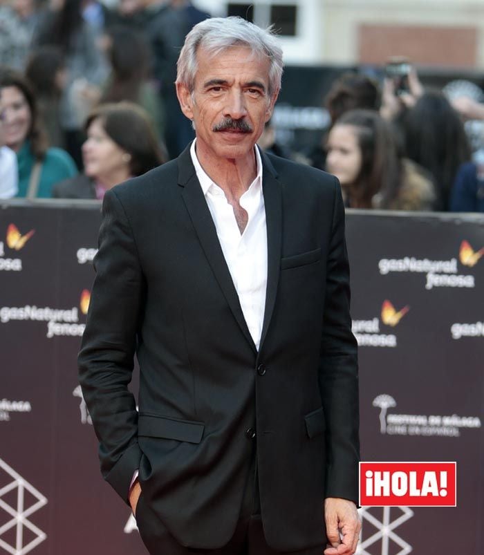 Imanol Arias en el festival de Málaga