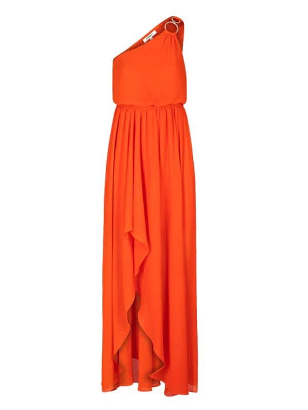 vestido naranja