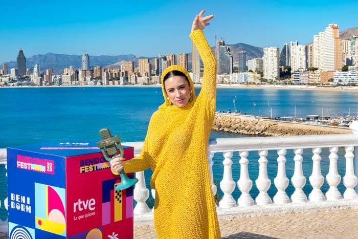 Analizamos el estilo de Blanca Paloma, la ganadora del Benidorm Fest que adora la moda flamenca