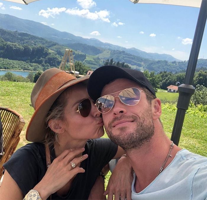  Elsa Pataky y Chris Hemsworth