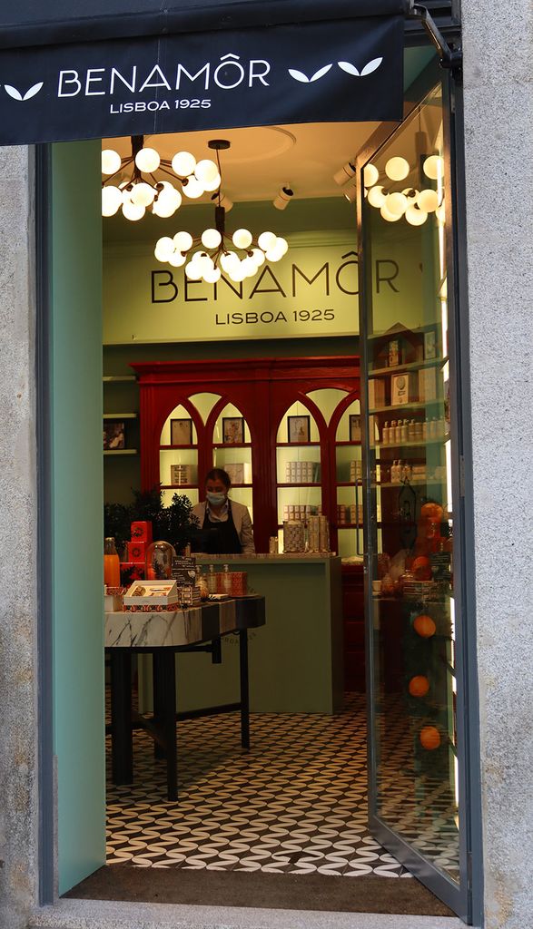 Benamôr 1925, tienda de cosmética natural en Oporto