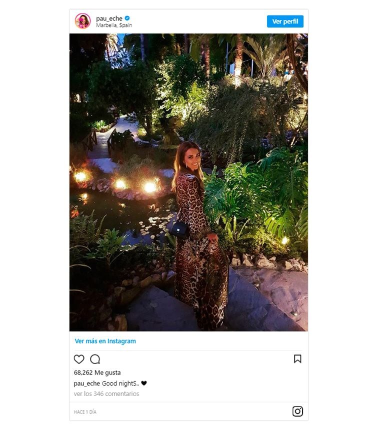 Paula Echevarría repite vestido