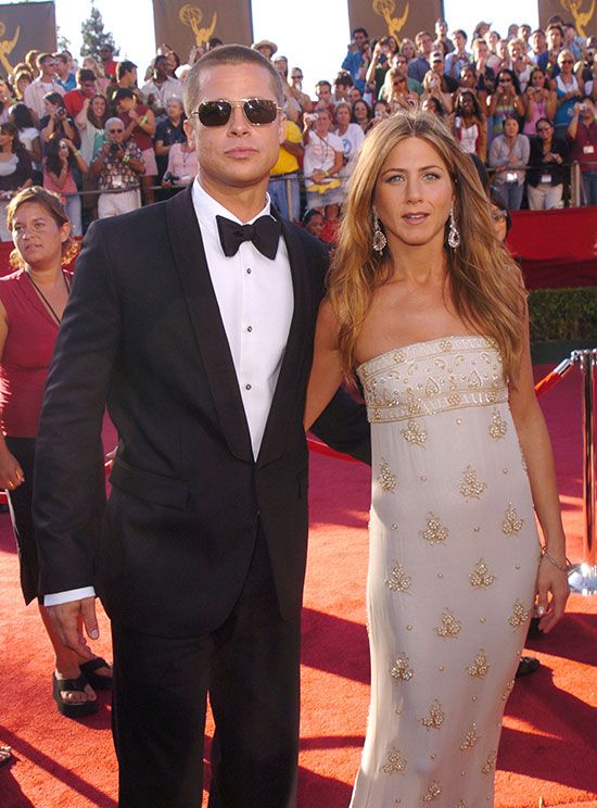 Jennifer Aniston y Brad Pitt