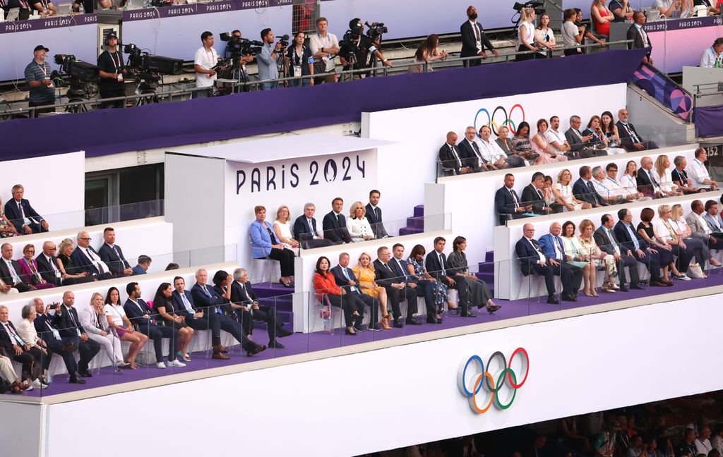 El Estadio de Francia en la clausura de los Juegos Olímpicos de París 