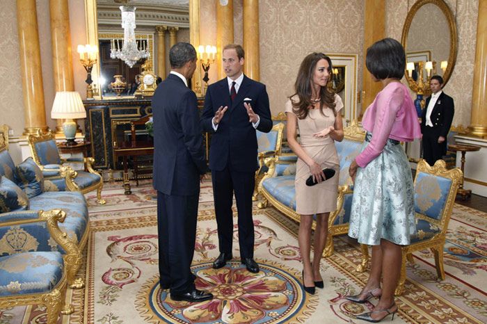 La habitación de los Reyes en Buckingham