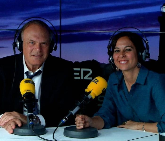 Mara Torres y Pedro Piqueras