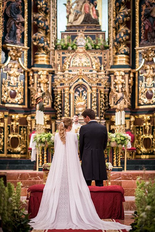 Una boda con vestido de Valenzuela