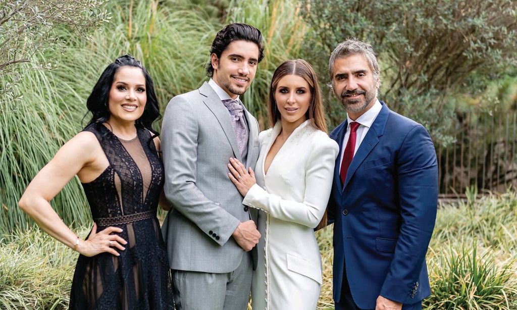 Boda de Álex Fernández y Alexia Hernández. HOLA MX