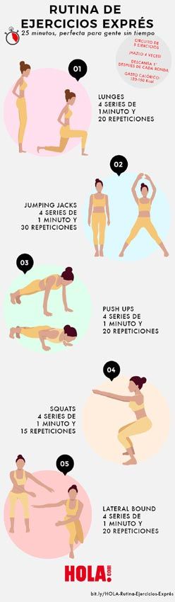 plan de entrenamiento 25 minutos