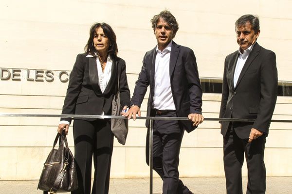 Marisa, Javier y Emilio Sánchez Vicario
