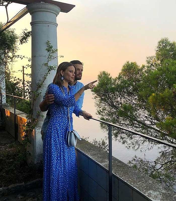 La romántica escapada de Carlos Felipe y Sofía de Suecia en Capri