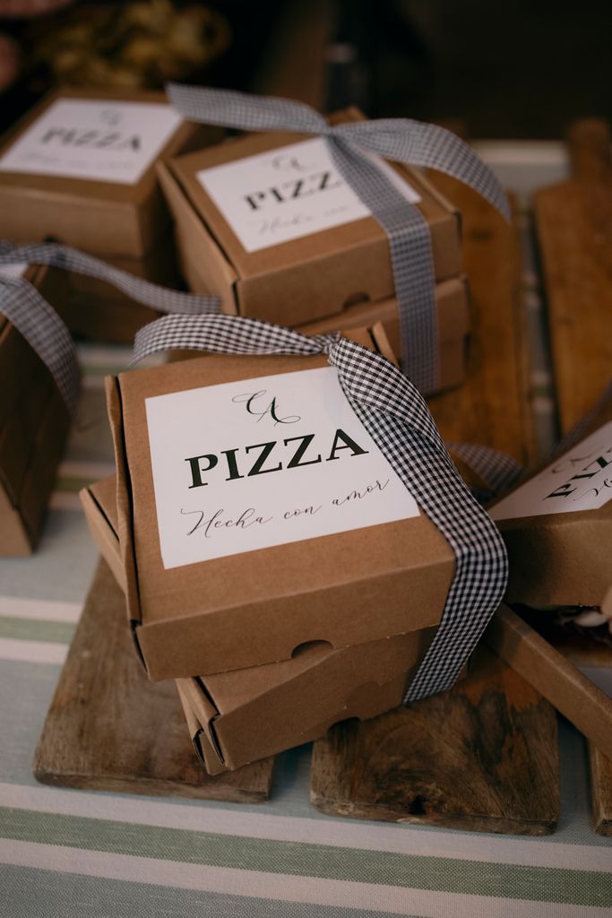 Packaging para bodas