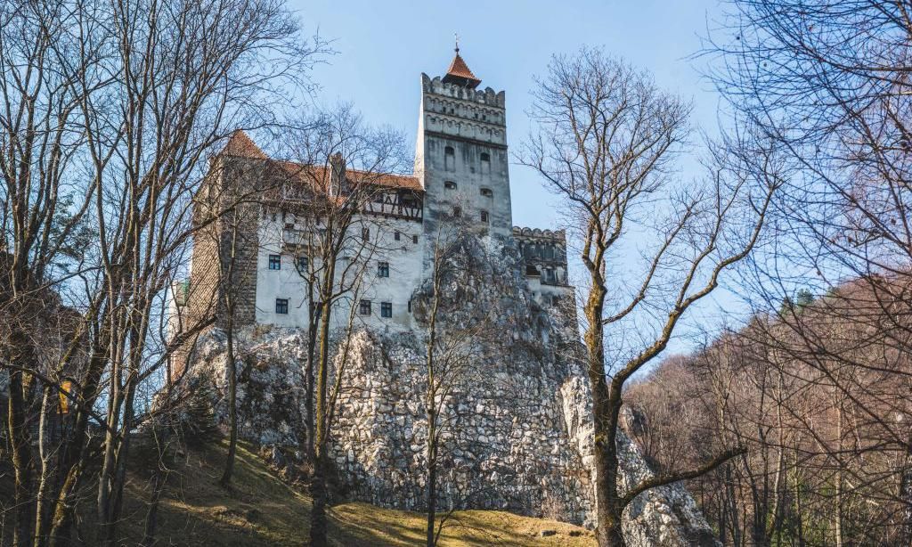 The Romanian castle of Bran ( also known as the Dracula