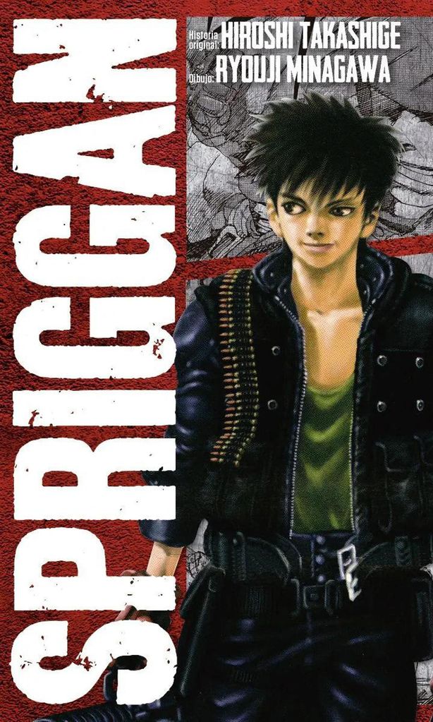 spriggan de hiroshi takashige y ry ji minagawa panini manga 