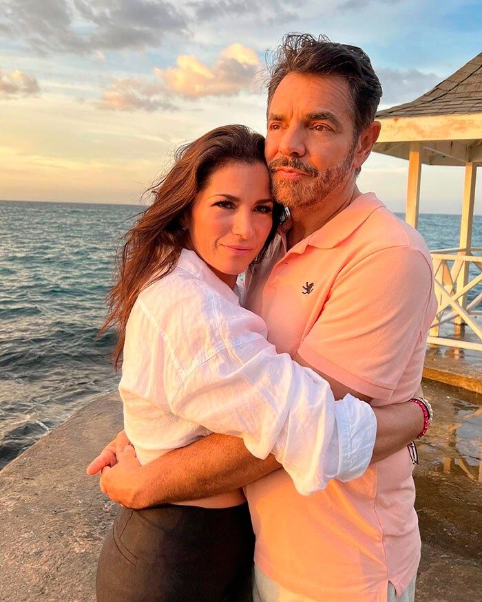 Eugenio Derbez y Alessandra Rosaldo