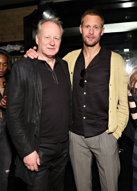  Stellan Skarsgård junto a su hijo Alexander, protagonista de 'Succession'