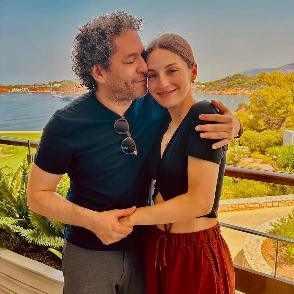 María Valverde y Gustavo Dudamel