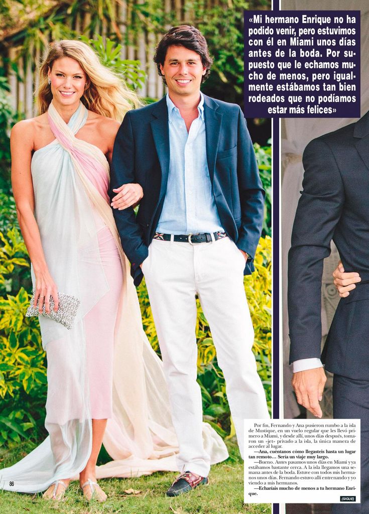 Boda Ana Boyer y Fernando Verdasco HOLA