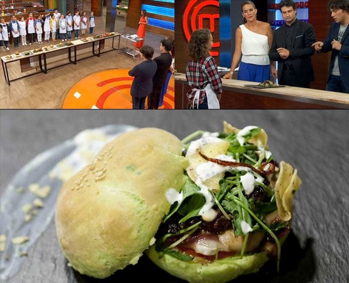 La ‘Chips Hambur’ elaborada por Martina conquistó al jurado durante la primera prueba del programa, puesto que demostró que una hamburguesa no sólo puede ser rica, sino muy saludable. Fotos: www.rtve.es
