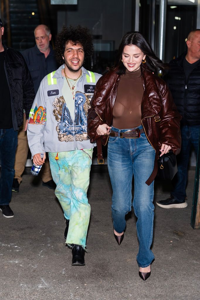 Benny Blanco y Selena Gomez en Nueva York