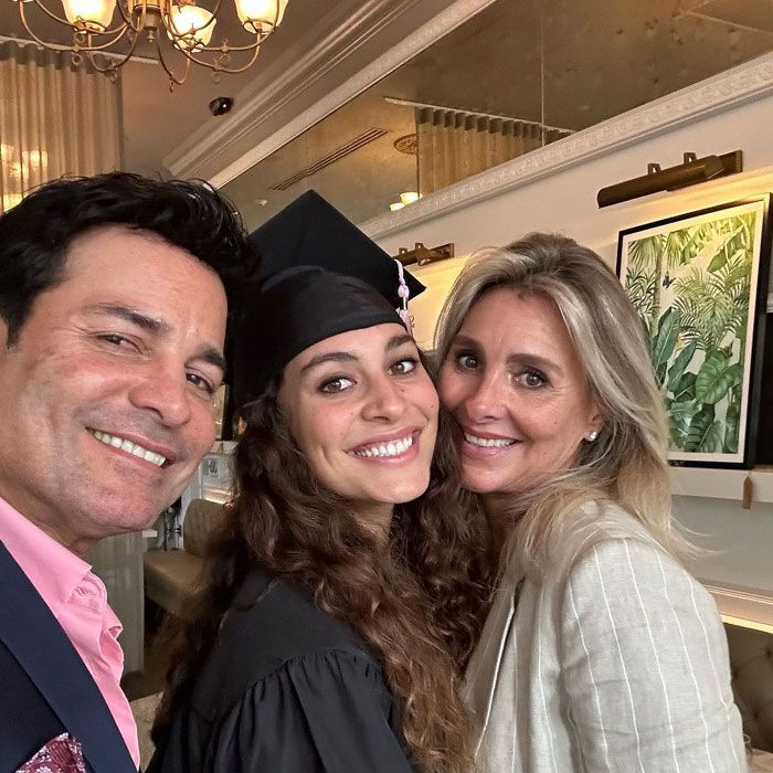 Chayanne, su mujer e hija