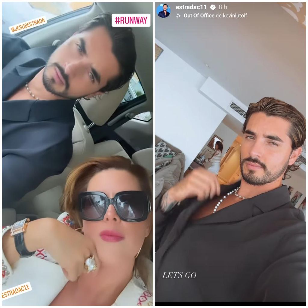 Alicia Machado y Christian Estrada