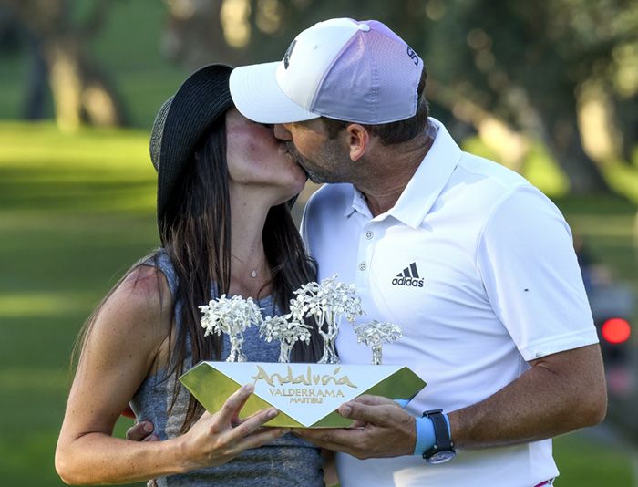 Sergio García y su celebración... ¡por partida doble!