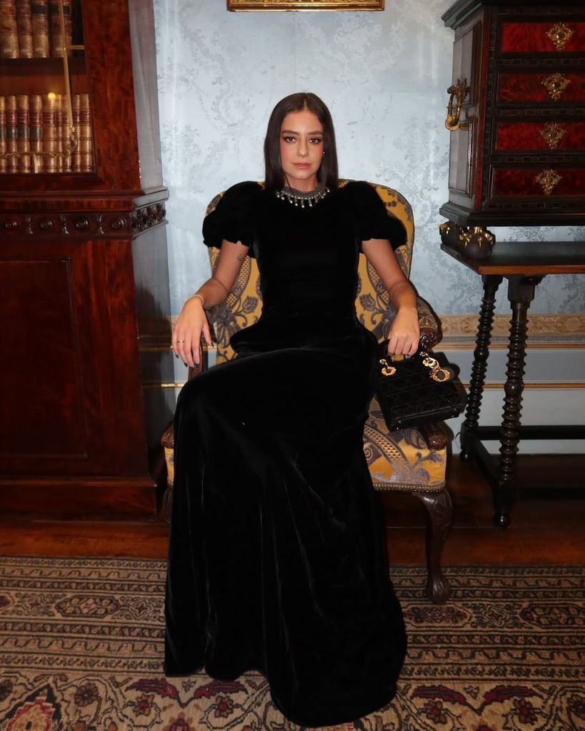 Victoria de Marichalar de Dior en el palacio de Liria