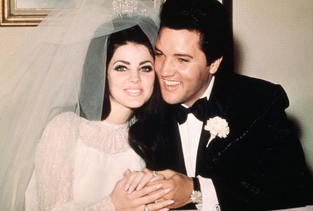 Elvis y Priscilla Presley