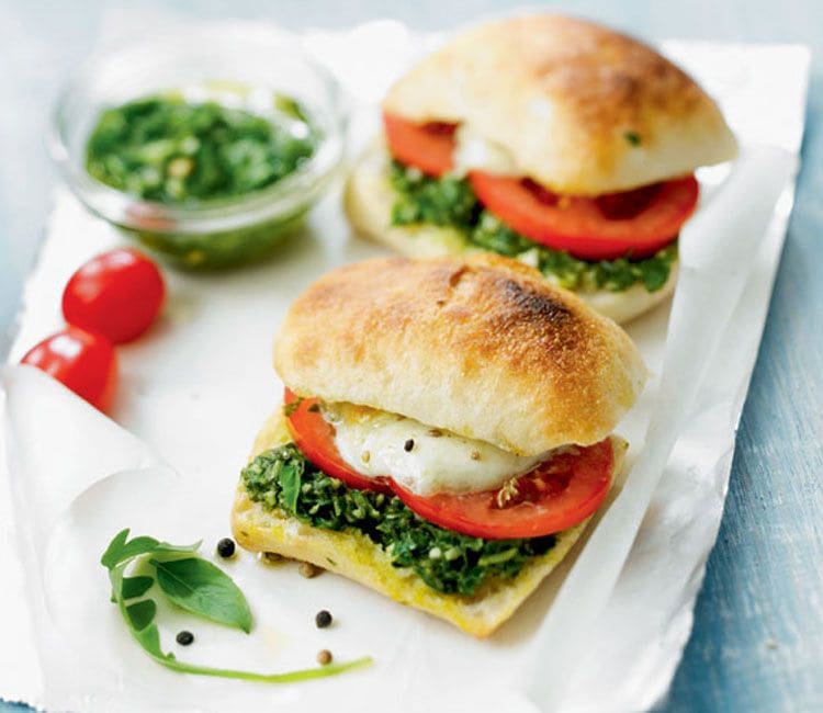 Bocadillo 'caprese'