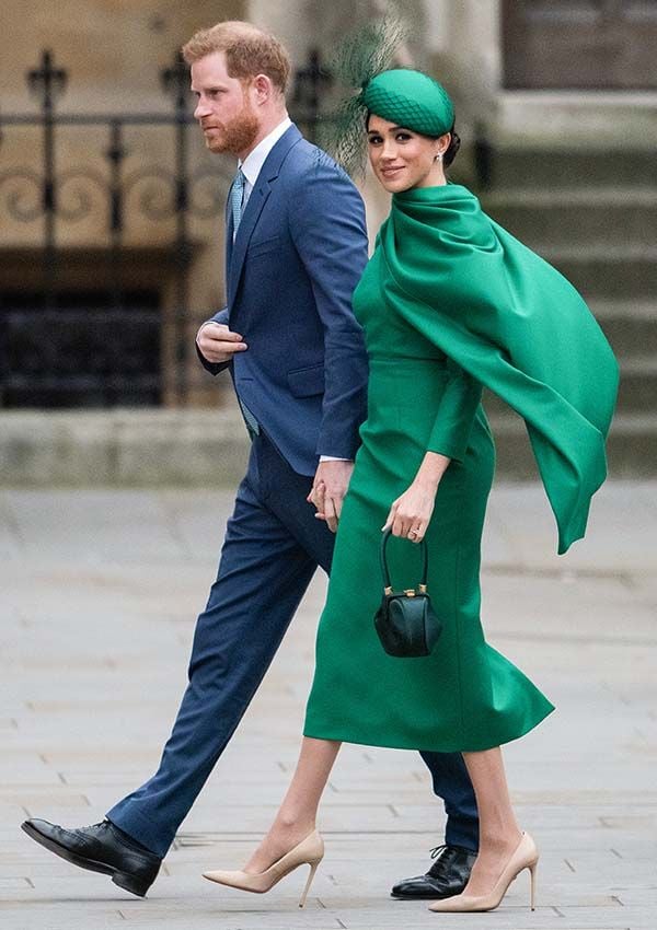 meghan markle vestido verde