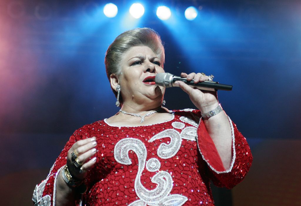 Paquita La Del Barrio during Paquita La Del Barrio Performs at HP Pavilion in San Jose - November 24, 2006 at HP Pavilion in San Jose, California, United States. (Photo by John Medina/WireImage)