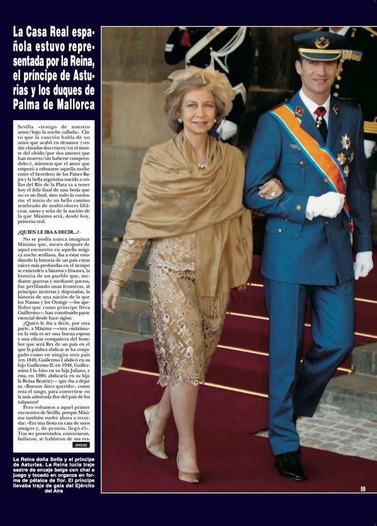 Guillermo y Maxima de Holanda