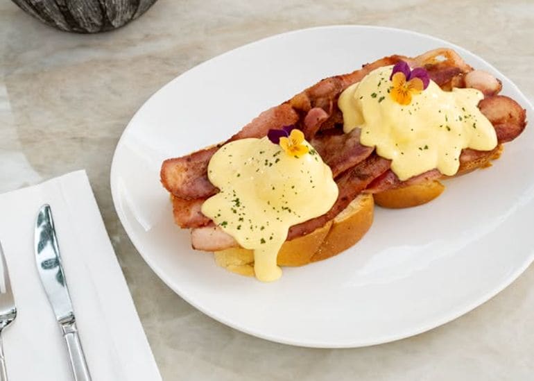 Una de las propuesta de desayuno en el Hotel Ercilla