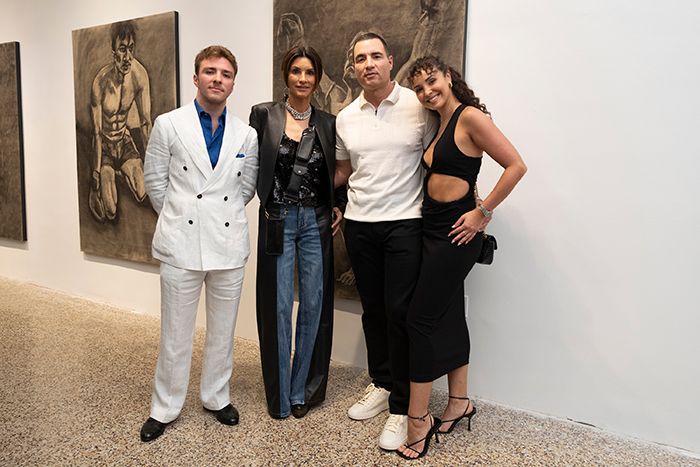 Rocco Ritchie, Ingrid Casares, Chris Paciello y Lauren Nicole Goodman