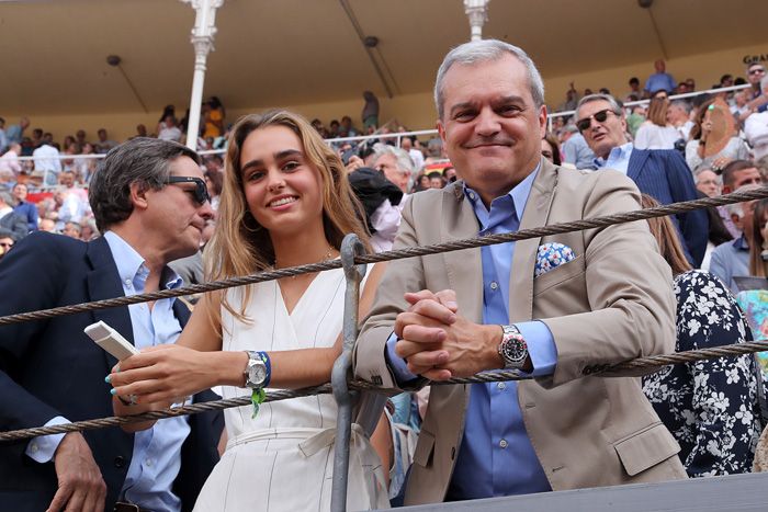 Ramón García y su hija Natalia