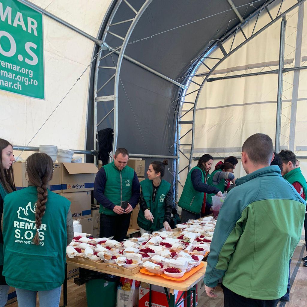 Imagen del campamento en el que participó Luna Medina.