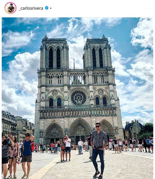 Carlos Rivera en Notre Dame