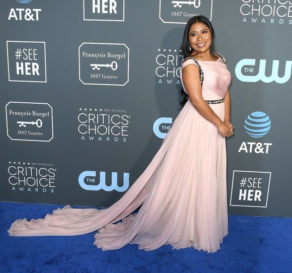 Yalitza Aparicio, estrella de Roma