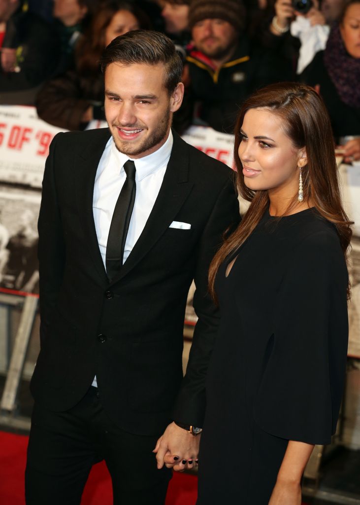 Liam Payne y Sophia Smith, la que fuera su novia en el estreno de la película 'Clase del 92 en Londres el 12 de enero de 2013